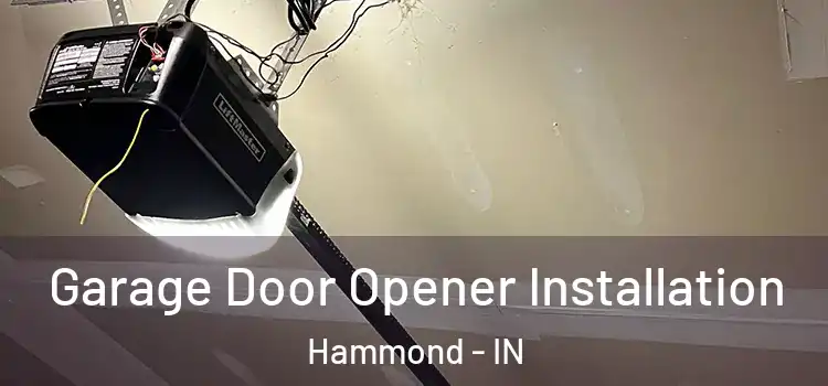  Garage Door Opener Installation Hammond - IN