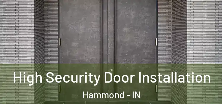 High Security Door Installation Hammond - IN